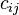 c_{ij}